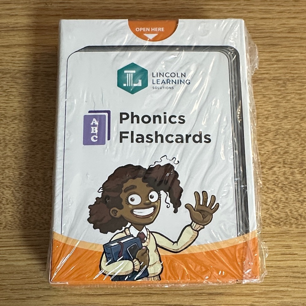 Lincoln Learning Phonics Flashcards